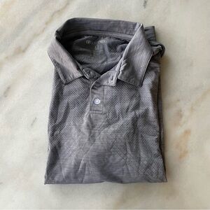 Holloway Men's Gray Polo Shirt size M